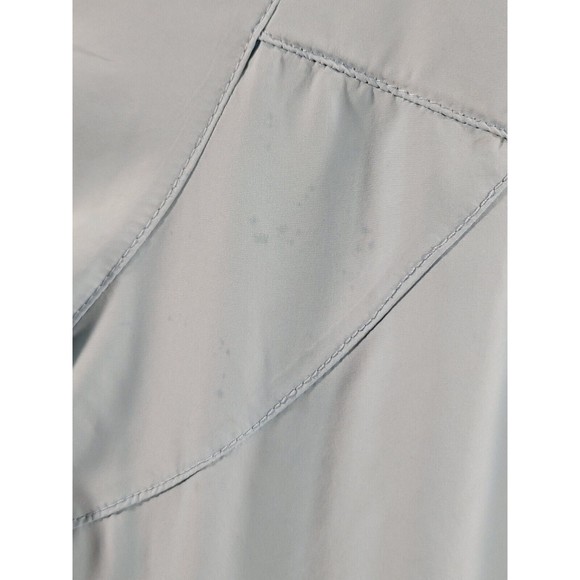 Nike Windbreaker MED Womens Lightblue Reflective Vented Lightweight Running - Picture 15 of 15